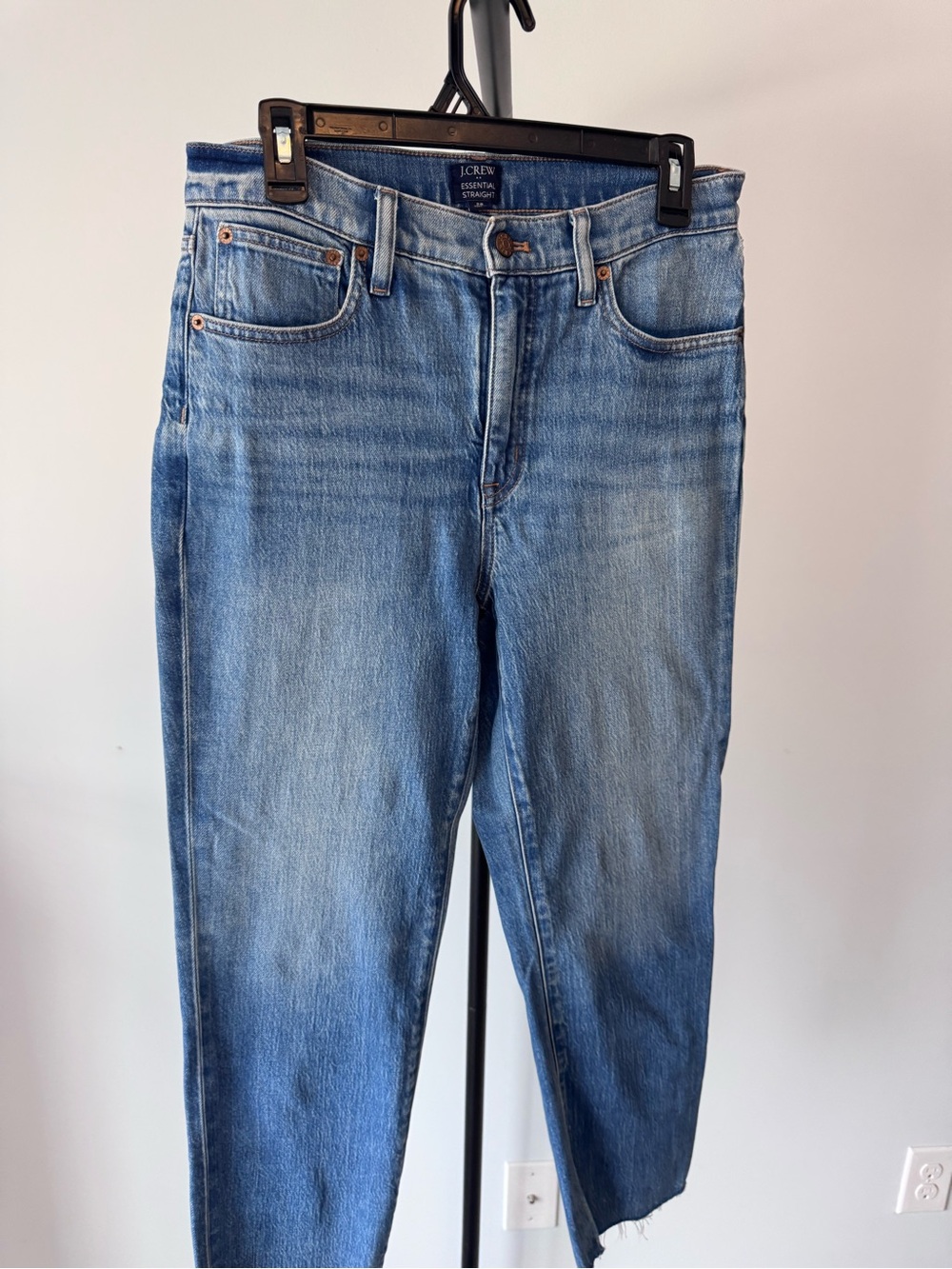 J. Crew Women's Light Blue Straight Leg Jeans